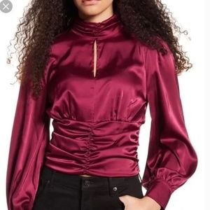 Gorgeous Burgundy Blouse